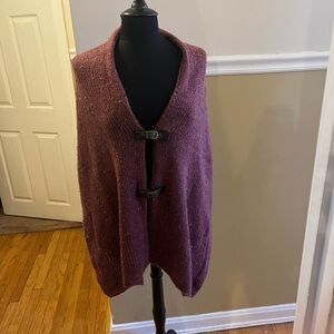 Simply Noelle Burgundy Sweater Vest